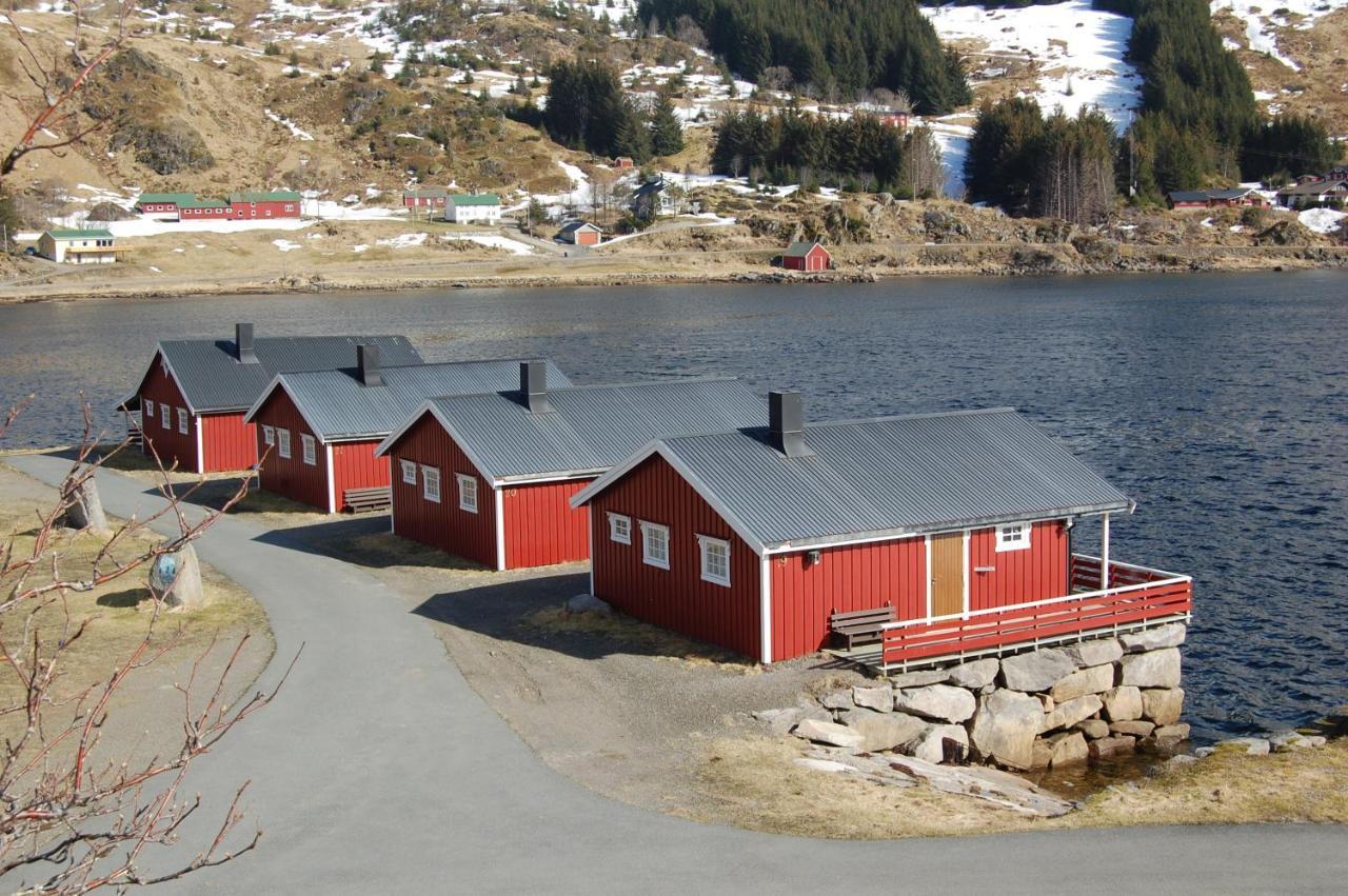 Brustranda Fjordcamping Valberg Zewnętrze zdjęcie