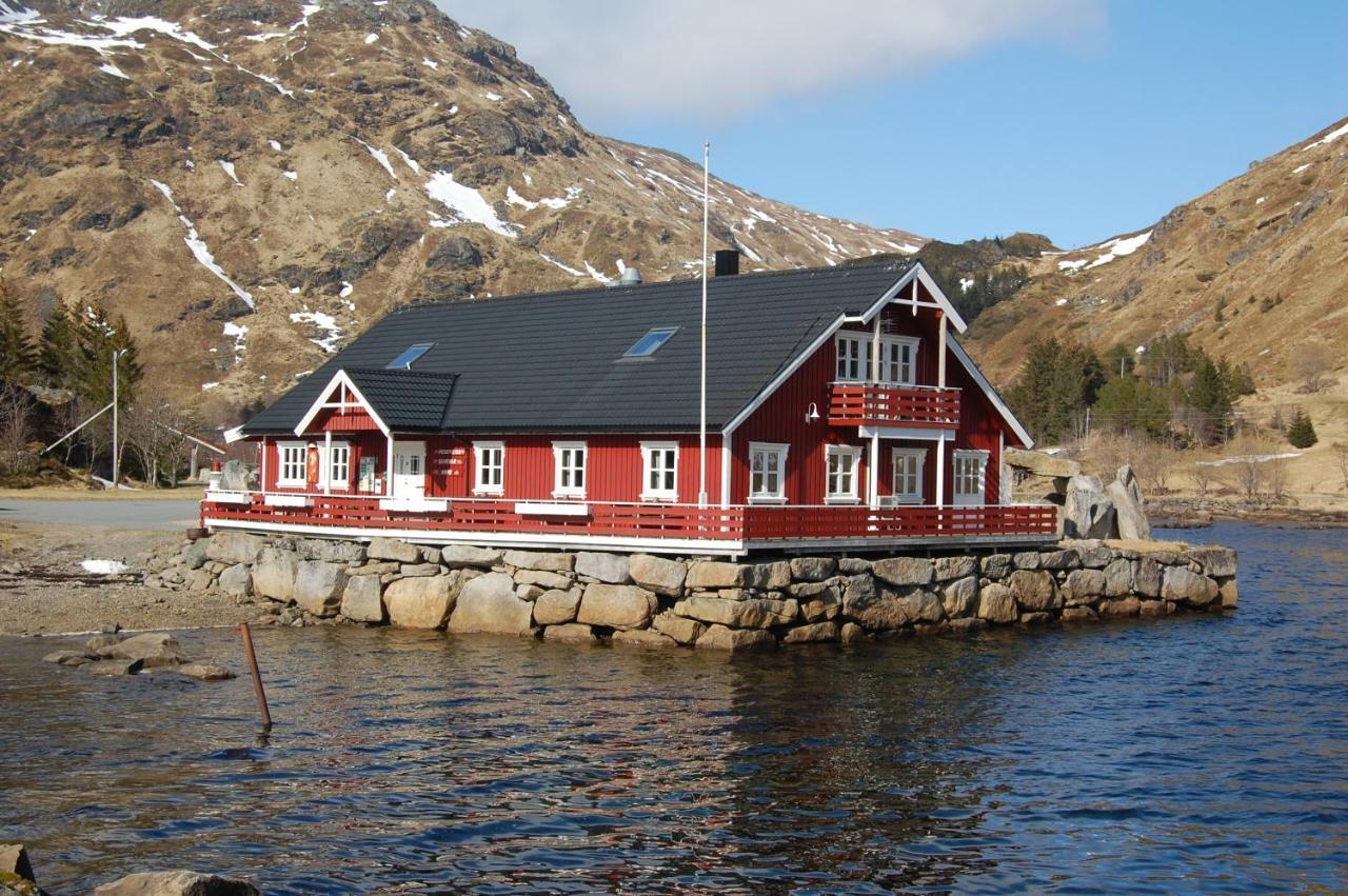 Brustranda Fjordcamping Valberg Zewnętrze zdjęcie