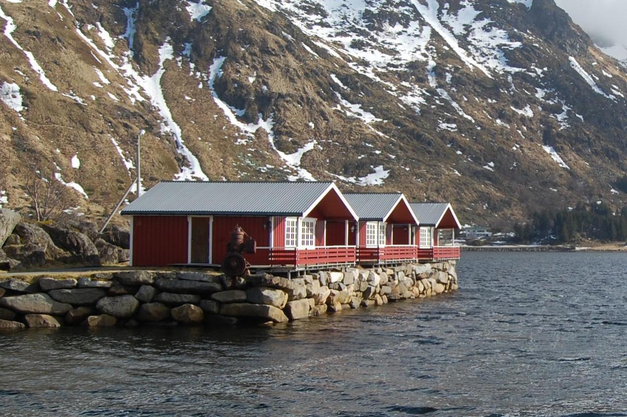 Brustranda Fjordcamping Valberg Zewnętrze zdjęcie