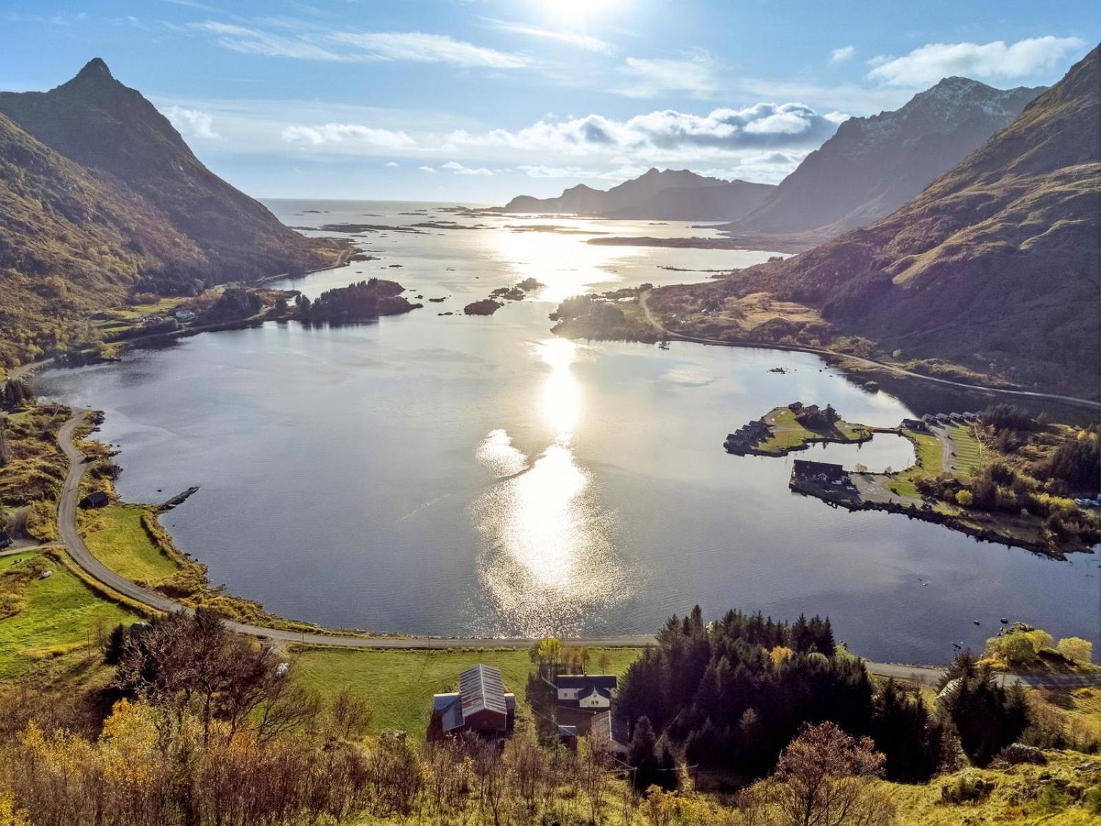 Brustranda Fjordcamping Valberg Zewnętrze zdjęcie