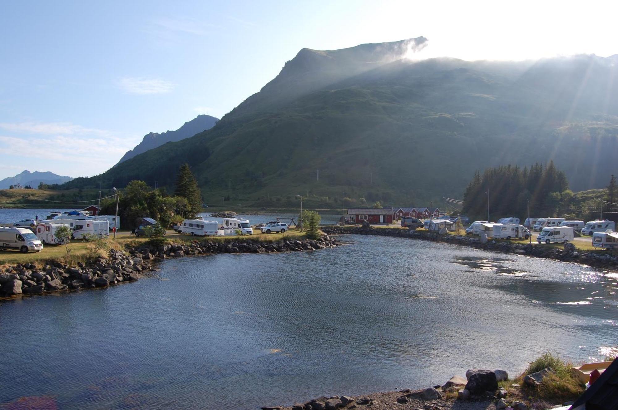 Brustranda Fjordcamping Valberg Zewnętrze zdjęcie