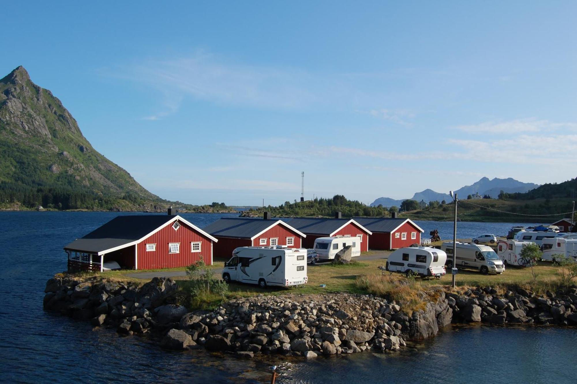 Brustranda Fjordcamping Valberg Zewnętrze zdjęcie