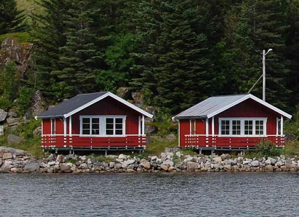 Brustranda Fjordcamping Valberg Zewnętrze zdjęcie